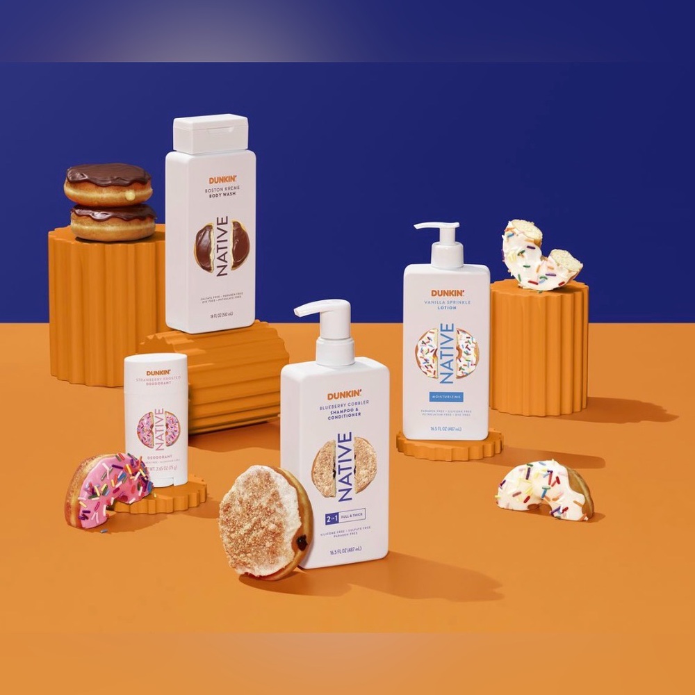 NEW NATIVE X DUNKIN BODY CARE BUNDLE